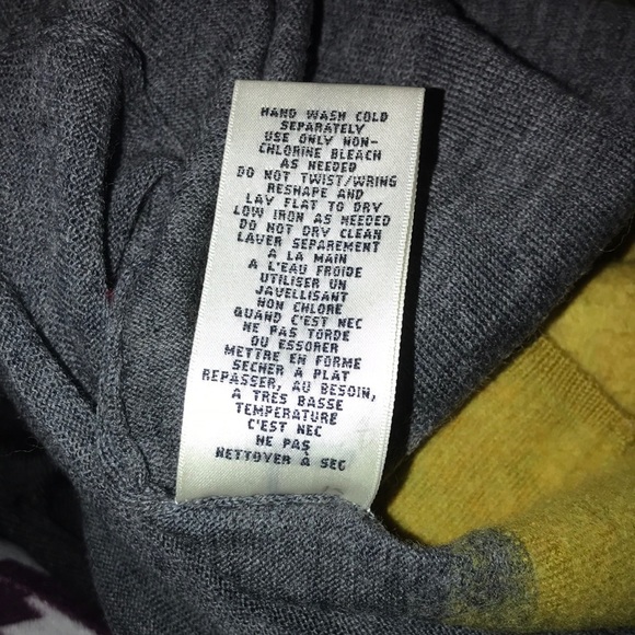 Anthropologie - Charlie & Robin - Felted Colorbar Sweater Grandpa Sweater Sz S - Picture 12 of 12